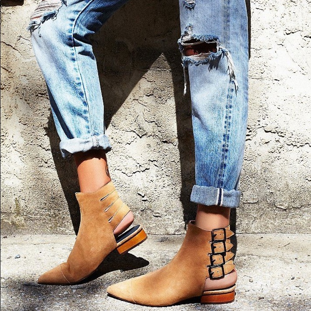 Jeffrey Campbell for free people hey Stella flats